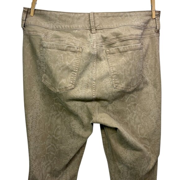 Torrid Womens Jegging Skinny Snake Print High Rise Jean Stretch Denim Plus 18R - Picture 7 of 11